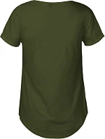Neutral O 80012 Dámske bio tričko s vyhrnutými rukávmi 77.8012 military Neutral O 80012 Dámske bio tričko s vyhrnutými rukávmi 77.8012 military