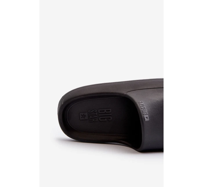 Lekkie Klapki Damskie Big Star NN274A042 Czarne Lekkie Klapki Damskie Big Star NN274A042 Czarne