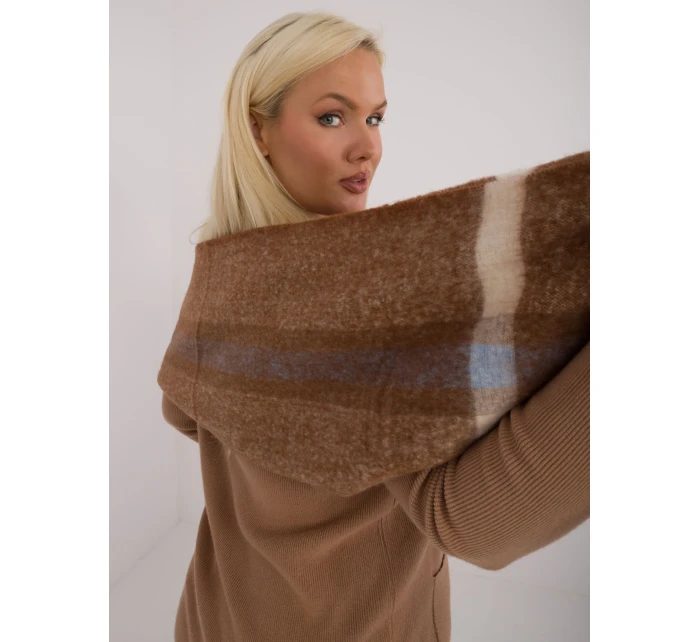 Szalik AT SZ model 20473736 brązowy - FPrice Szalik AT SZ model 20473736 brązowy - FPrice