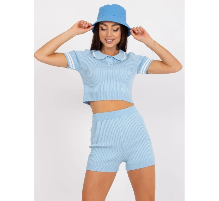 Dámská souprava EM model 17240862 modrá - FPrice