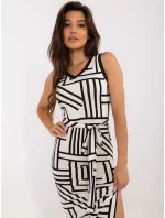 Sukienka LK SK model 20463720 ecru - FPrice Sukienka LK SK model 20463720 ecru - FPrice