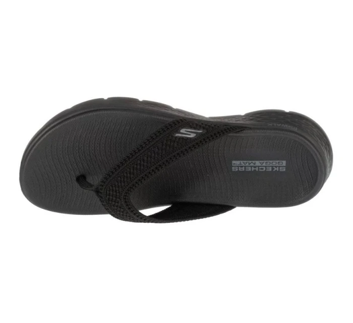 Dámské sandály / žabky Go Walk Flex Holly model 21494813 Černá - Skechers Dámské sandály / žabky Go Walk Flex Holly model 21494813 Černá - Skechers