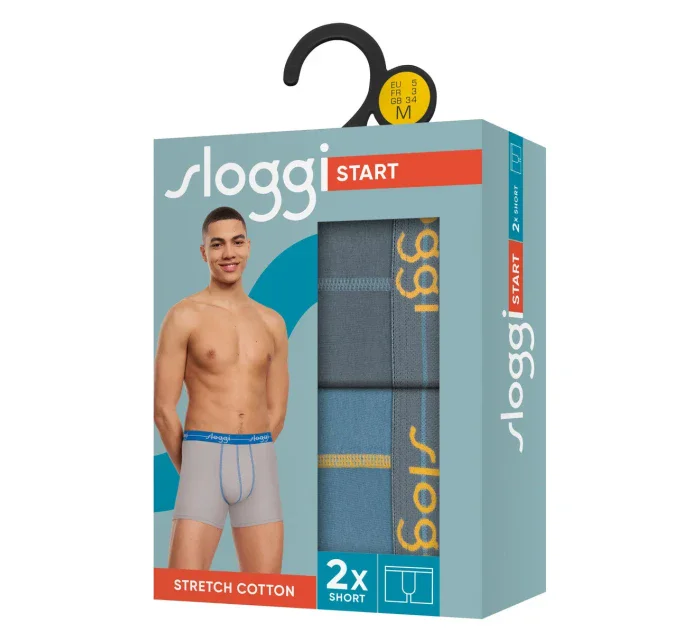 BOXERKY SLOGGI MEN START SHORT 2PACK V011 BOXERKY SLOGGI MEN START SHORT 2PACK V011