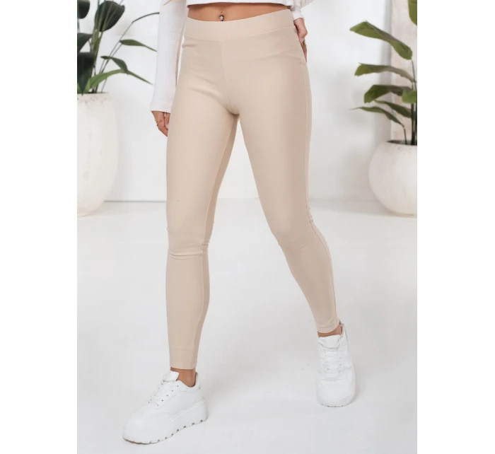 FashionStreet béžové dámske legíny UY2731