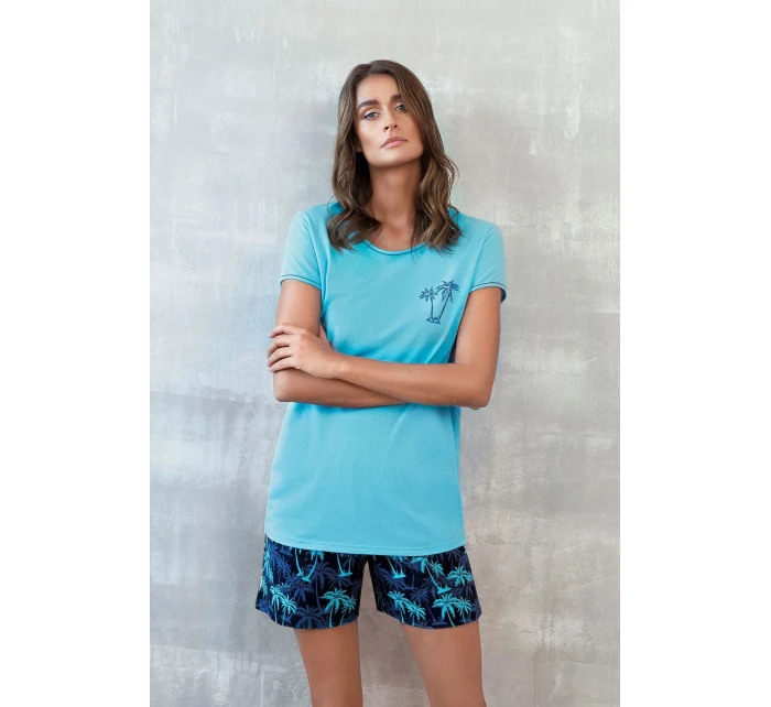 Dámske pyžamo Paleros turquise - ITALIAN FASHION