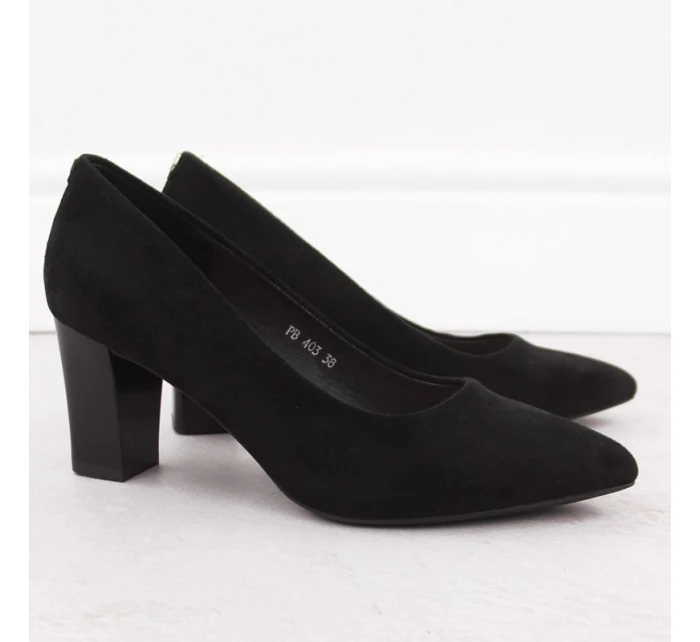 W  lodičky na jehlovém podpatku model 20810228 - SERGIO LEONE