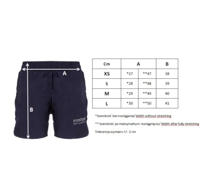 Dámské krátké šortky model 21351115 námořnická modrá - Masters