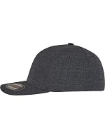 Flexfit 6277FM 6-panelová melírovaná čiapka 55.77FM v odtieni charcoal melange