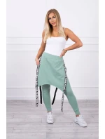 s nápisem tmavě mátový model 18747059 - K-Fashion s nápisem tmavě mátový model 18747059 - K-Fashion