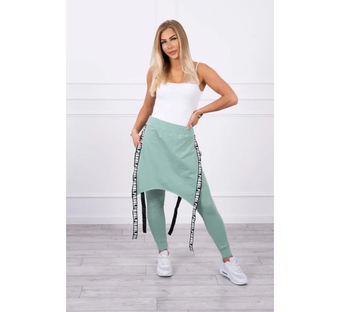 s nápisem tmavě mátový model 18747059 - K-Fashion s nápisem tmavě mátový model 18747059 - K-Fashion