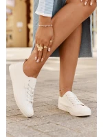 Trampki Damskie Big Star RR274730 Białe