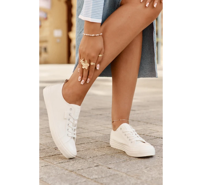 Trampki Damskie Big Star RR274730 Białe