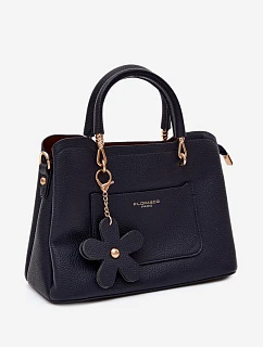Kabelka z umělé kůže přívěsek modrá model 22220979 - Flora&Co