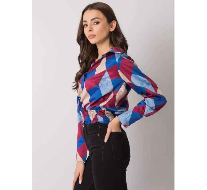 Blúzka DHJ BZ 15251.82 gaštanová