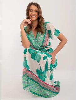 Sukienka DHJ SK  zielony model 20095080 - FPrice