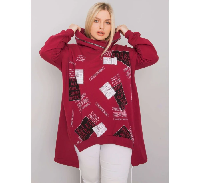 Halenka RV BL model 16198157 kaštanová - FPrice Halenka RV BL model 16198157 kaštanová - FPrice