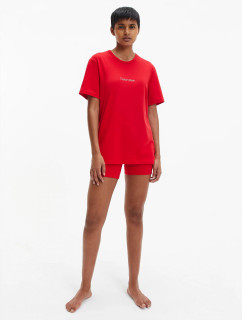 Dámske pyžamo - QS6764E - XMK - Červená - Calvin Klein