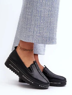 Poltopánky LR260 čierno-biele - Krok vo veľkom štýle