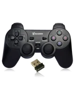 VAKOSS BEZDRÔTOVÝ USB GAMEPAD S DVOJITÝM NÁRAZOM, PC/PS3, DIGITÁLNY A ANALÓGOVÝ REŽIM, GP-4705BK ČIERNY VAKOSS BEZDRÔTOVÝ USB GAMEPAD S DVOJITÝM NÁRAZOM, PC/PS3, DIGITÁLNY A ANALÓGOVÝ REŽIM, GP-4705BK ČIERNY