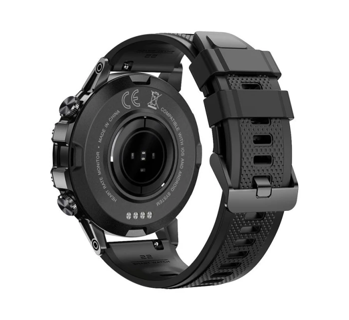 VELTORI VT120-1 Smartwatch Čierny silikónový remienok