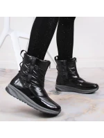 Dámske metalické snežnice W INT1785B - Big Star