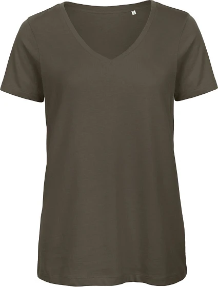 B&C Inspire V T /women_° Dámske tričko s výstrihom do V 01.TW45 khaki B&C Inspire V T /women_° Dámske tričko s výstrihom do V 01.TW45 khaki