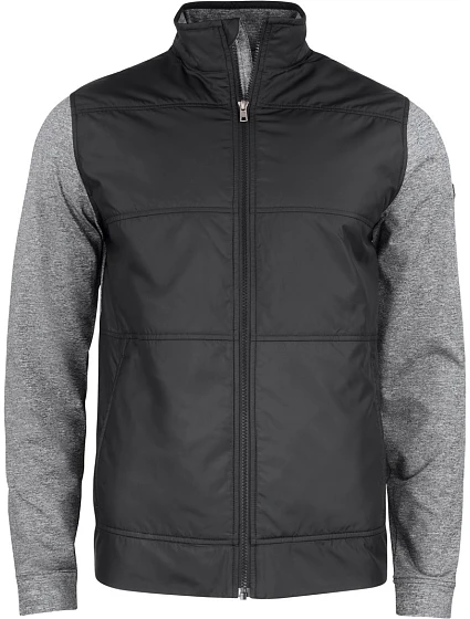 Cutter & Buck Stealth Jacket Men Pánska hybridná strečová bunda 68.1442 čierna