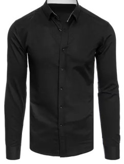 Čierne pánske tričko Dstreet DX2347