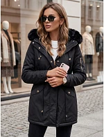 Dámská zimní bunda parka černá Dstreet model 21970996 - FashionStreet