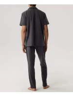 model 20905101 pyžamo kr/r S2XL pánské pyžamo na zip - Atlantic model 20905101 pyžamo kr/r S2XL pánské pyžamo na zip - Atlantic