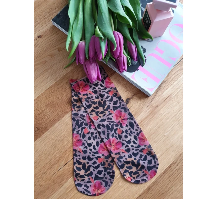 Dámske vzorované ponožky Magnetism lycra 20 den