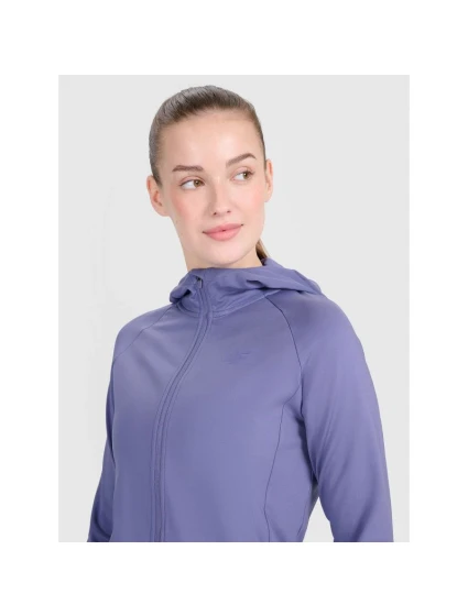 Dámska tréningová mikina s kapucňou regular rýchloschnúca 4F 4FRSS25TFSWF467-32S Dámska tréningová mikina s kapucňou regular rýchloschnúca 4F 4FRSS25TFSWF467-32S