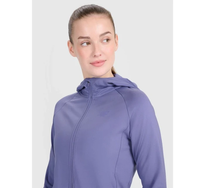 Dámska tréningová mikina s kapucňou regular rýchloschnúca 4F 4FRSS25TFSWF467-32S Dámska tréningová mikina s kapucňou regular rýchloschnúca 4F 4FRSS25TFSWF467-32S