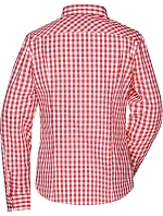 JN Popelínová kostkovaná halenka styl 02.0 red/white model 22487402 - Daiber JN Popelínová kostkovaná halenka styl 02.0 red/white model 22487402 - Daiber