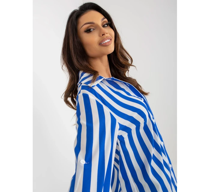 Blúzka LK BZ 509300.70P bielo-modrá Blúzka LK BZ 509300.70P bielo-modrá
