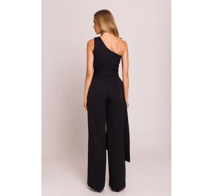 Dámsky overal na jedno rameno so šerpou M845 Black - MOE