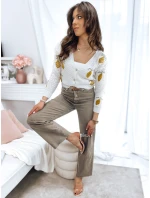 Dámský svetr LEMON light beige Dstreet model 21967953 - FashionStreet Dámský svetr LEMON light beige Dstreet model 21967953 - FashionStreet