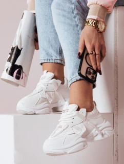 Dámske tenisky na platforme VISTARUN white FashionStreet ZY0652