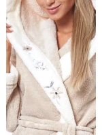 Dlouhý dámský župan 5XL model 21273702 - L&L Dlouhý dámský župan 5XL model 21273702 - L&L