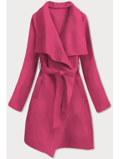 dámský růžový kabát model 21779082 - MADE IN ITALY