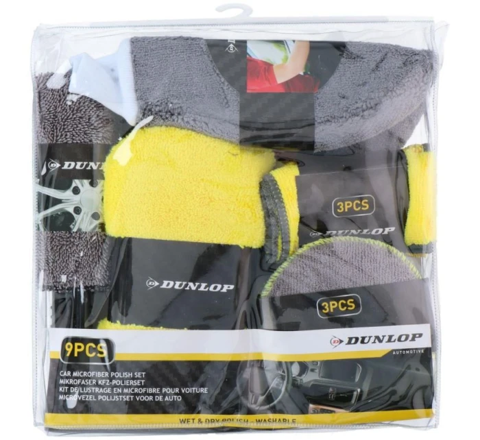 SÚPRAVA NA UMÝVANIE AUTA DUNLOP 9 POLOŽIEK