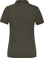 Daiber JN 1805 Dámske pracovné elastické bio polo - Solid 02.1805 olivová