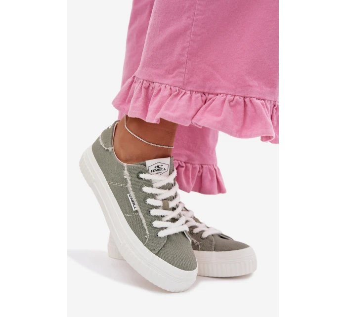 Dámské tenisky na platformě  C WOMEN LOW Zelené model 22027674 - O'neill