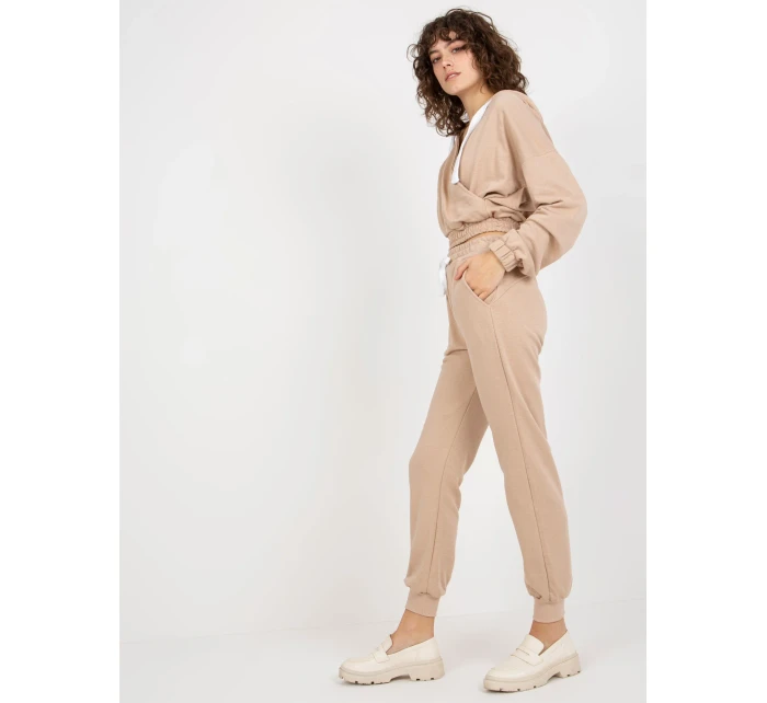 Dámská souprava EM KMPL model 18055635 béžová - FPrice Dámská souprava EM KMPL model 18055635 béžová - FPrice