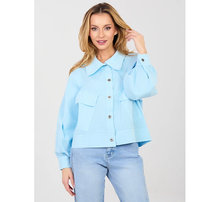 IT KR bunda FL10071.50 svetlo modrá