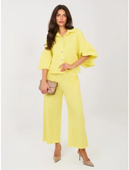 IT SP nohavice FL9997.76 svetložltá