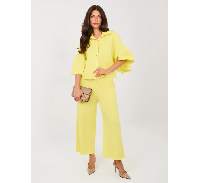 IT SP nohavice FL9997.76 svetložltá