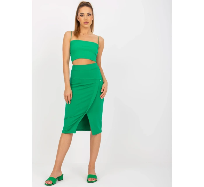 Sukňa RV SD 7847.80 zelená