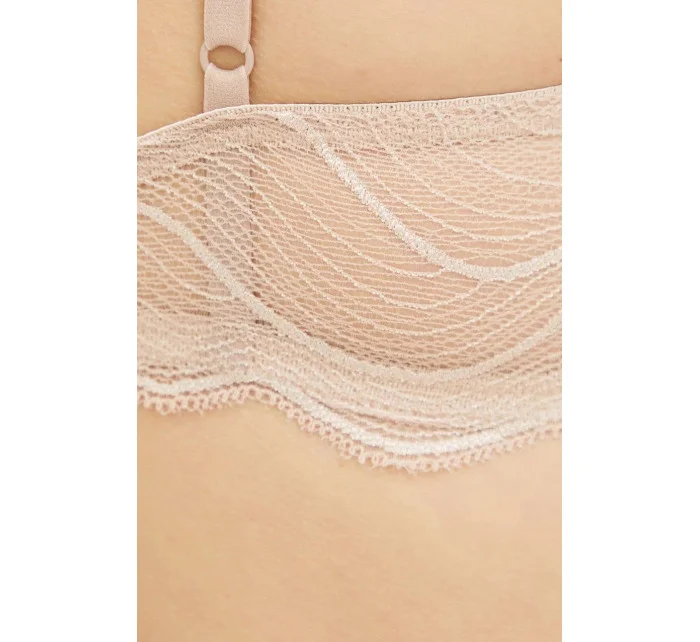 Dámská podprsenka béžová model 17845913 - Calvin Klein Dámská podprsenka béžová model 17845913 - Calvin Klein