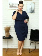 Dámské šaty model 18587035 modré - Karko Dámské šaty model 18587035 modré - Karko